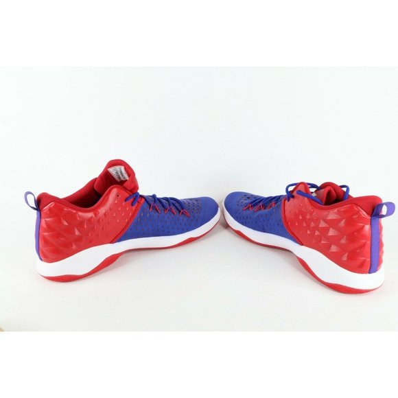 Nike Air Jordan Extra Fly Andre Drummond ADO Sample PE Game Worn Shoes Blue 18